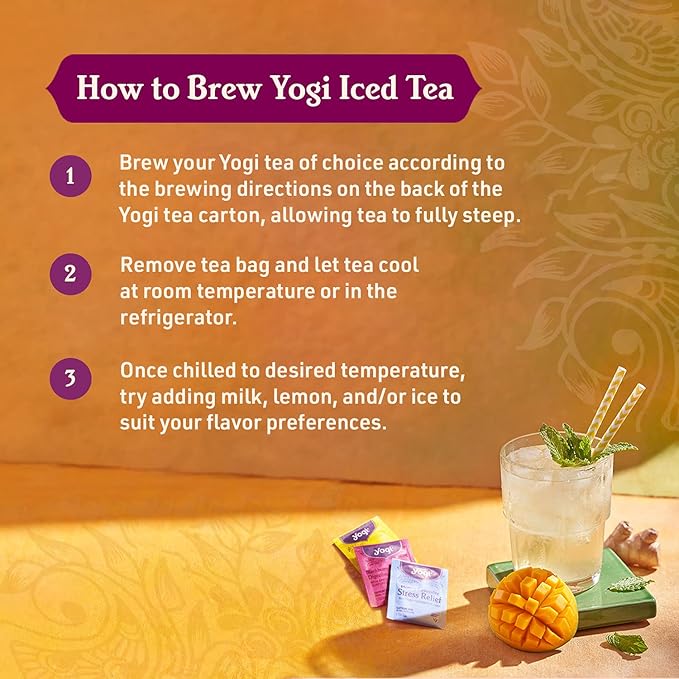 Yogi Tea - Throat Comfort (6 Pack) - Soothes the Throat with Wild Cherry Bark, Licorice Root, Mullein, and Ginger - Caffeine Free - 96 Organic Herbal Tea Bags