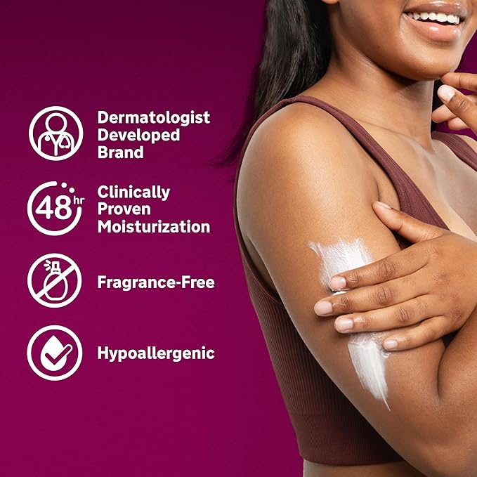Lubriderm Advanced Therapy Fragrance Free Moisturizing Hand & Body Lotion + Pro-Ceramide with Vitamins E & Pro-Vitamin B5, Intense Hydration for Extra Dry Skin, 16 fl. oz, 2 Pack