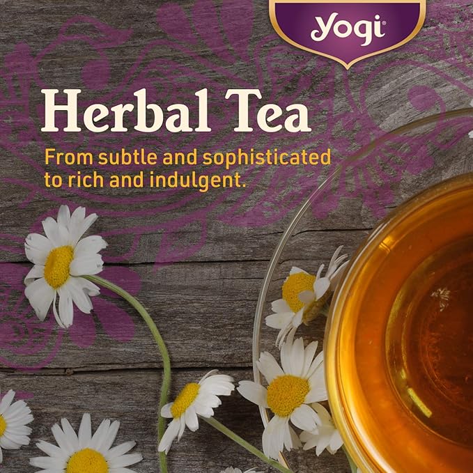 Yogi Tea - Throat Comfort (6 Pack) - Soothes the Throat with Wild Cherry Bark, Licorice Root, Mullein, and Ginger - Caffeine Free - 96 Organic Herbal Tea Bags
