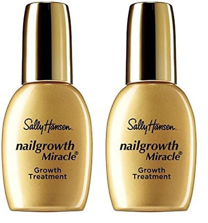 Sally Hansen Miracle Nails Nailgrowth Treatment 0.44 Fl Oz (Pack of 2)