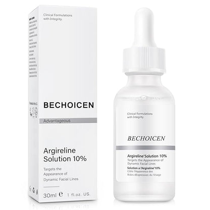 Anti Aging Argireline Solution 10%,Anti Wrinkle Hydrating Argireline Serum with Centella & Hyaluronic Acid for Skin Barrier Repair,30ml Peptides Serum for Face Reduce Fine Lines