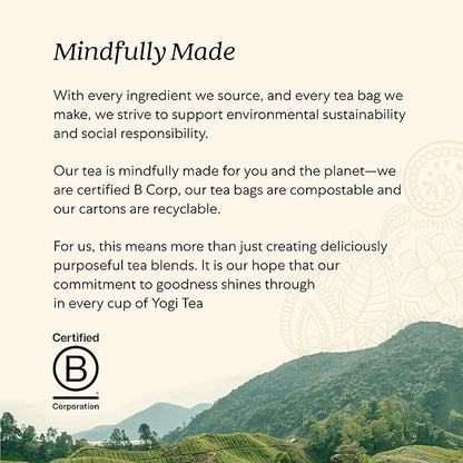 Yogi Tea - Throat Comfort (6 Pack) - Soothes the Throat with Wild Cherry Bark, Licorice Root, Mullein, and Ginger - Caffeine Free - 96 Organic Herbal Tea Bags